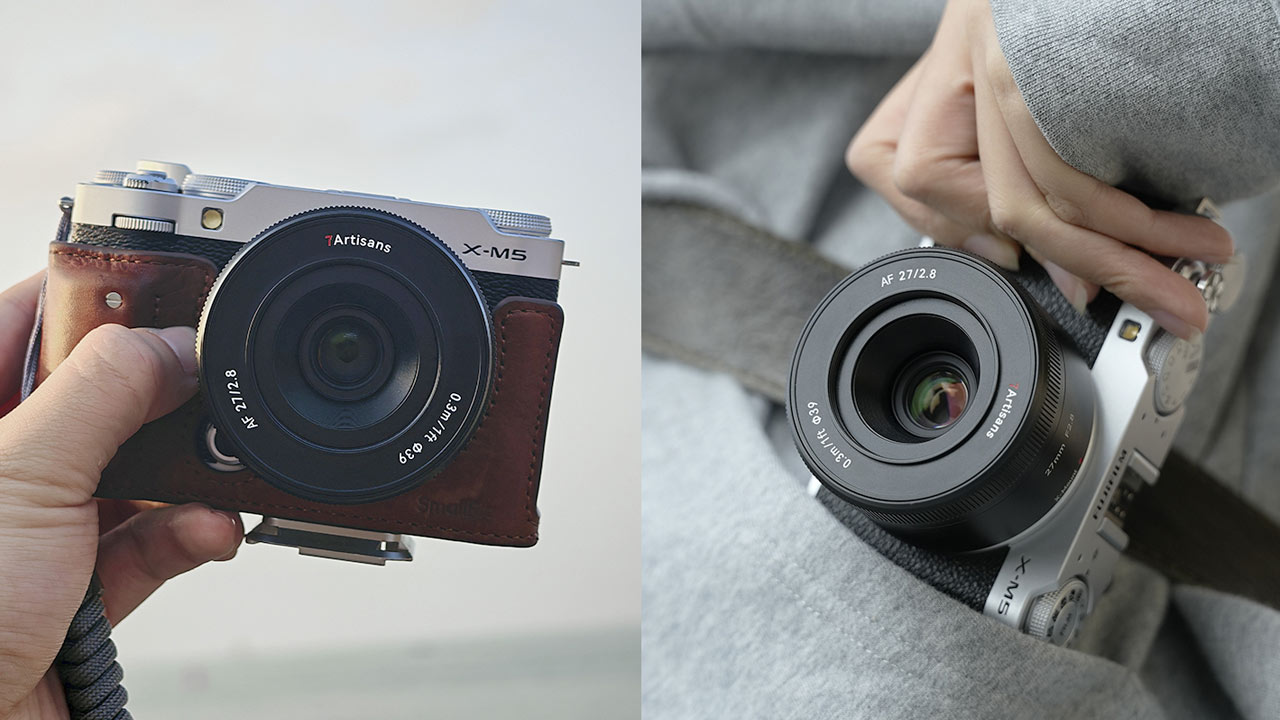 7Artisans 27mm F2.8 AF Fujifilm X-mount APS-C Compatible Lens.