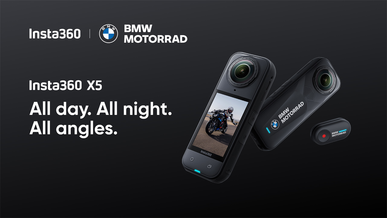 Insta360 X5 BMW Motorrad Edition Released in Limited Quantities Worldwide