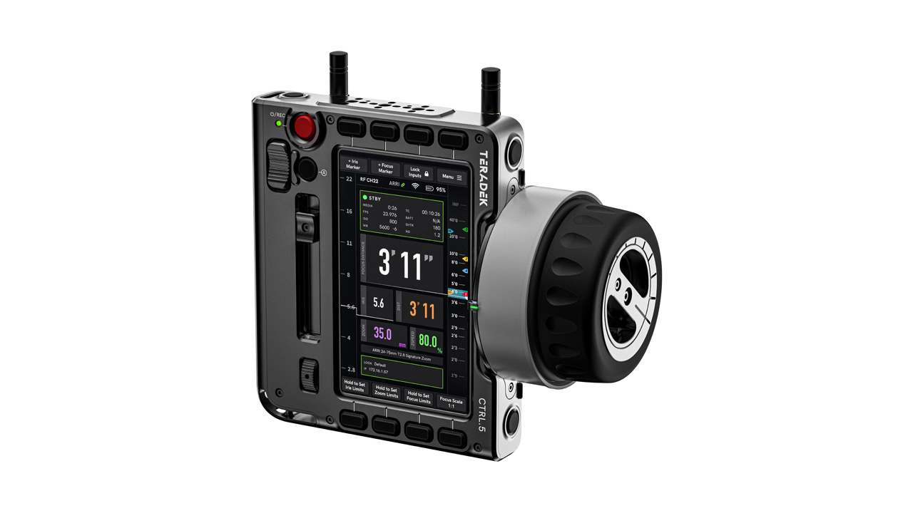 Teradek adds Wi-Fi camera control to CTRL.5, supporting RED and ARRI cameras