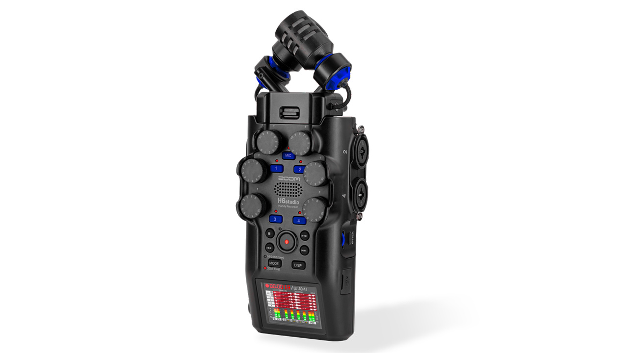 ZOOM H6studio 32-bit Float Handheld Recorder Announced