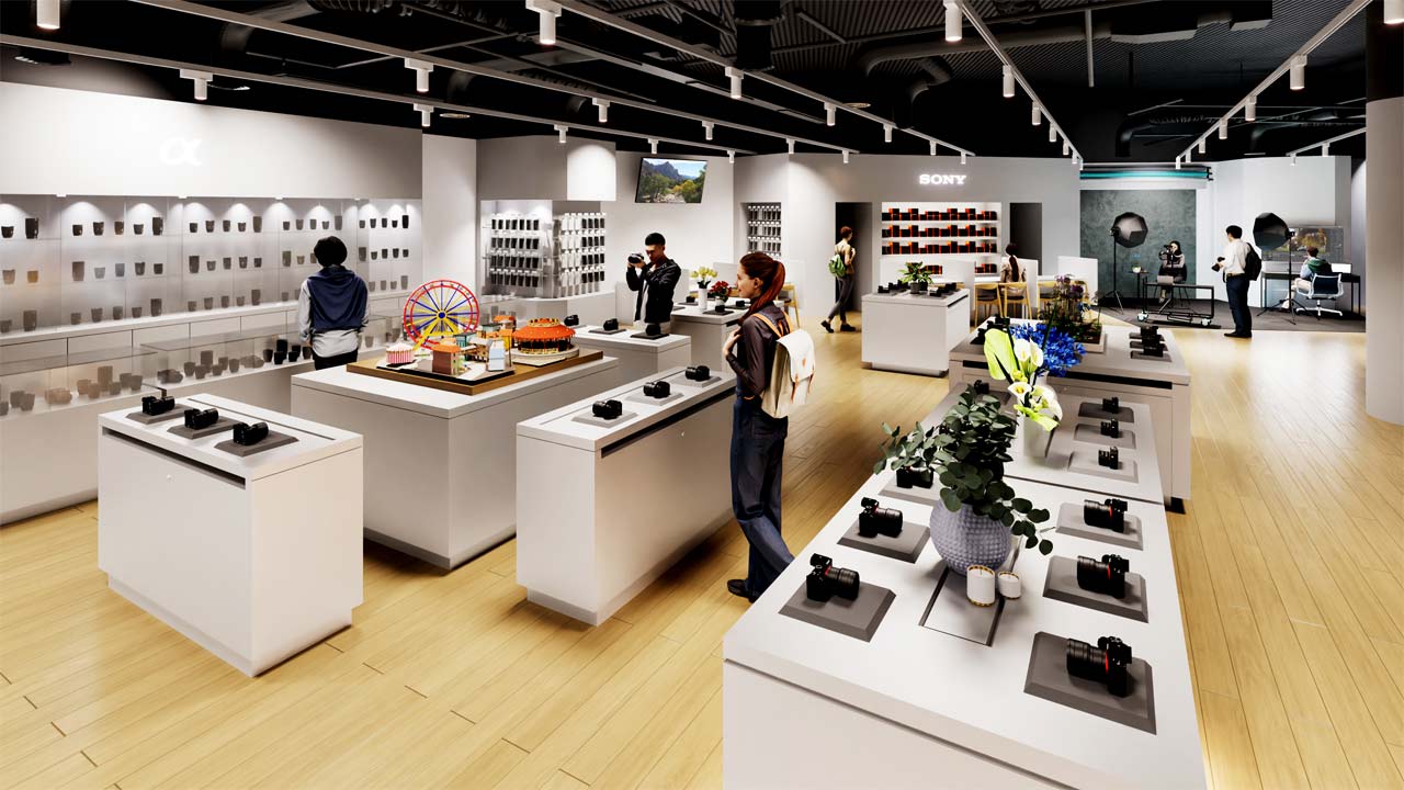 Sony Store Ginza and Fukuoka Tenjin have been renovated