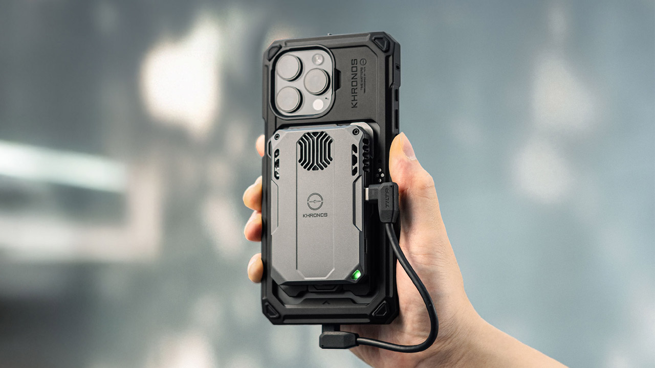 Tilta Khronos Cooling Storage System for iPhone 15/16 Pro Announced