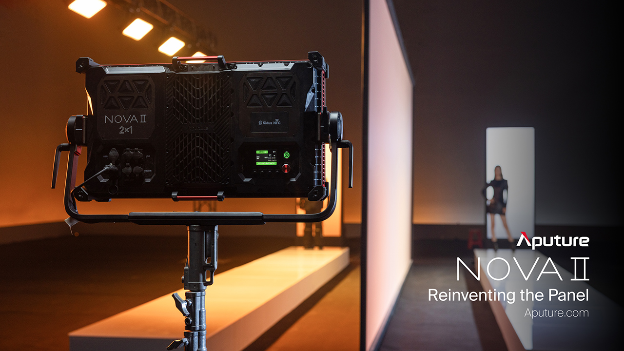 Aputure NOVA II 2×1 Panel Light Unveiled