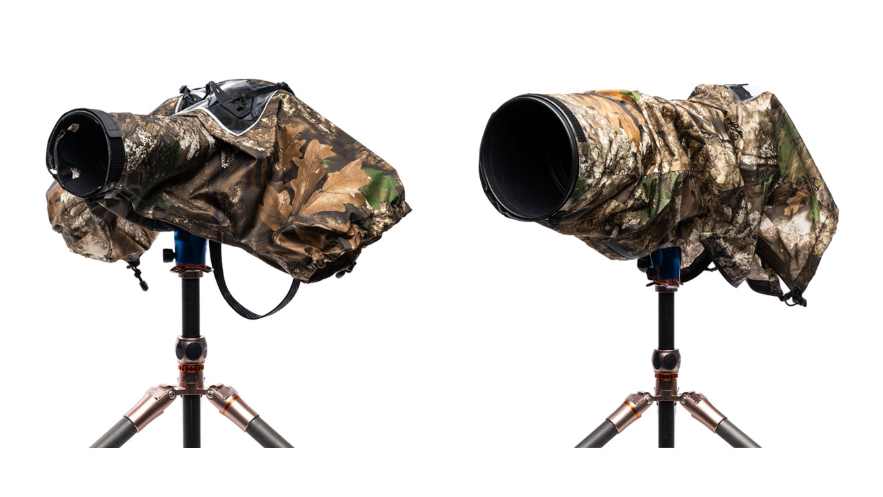 thinkTANKphoto Realtree ATX camouflage added to its Hydrophobia and Emergency Rain Covers