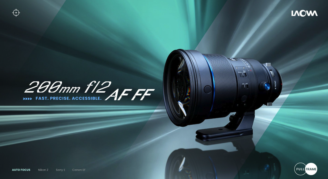 LAOWA 200mm f/2 AF FF Lens Unveiled