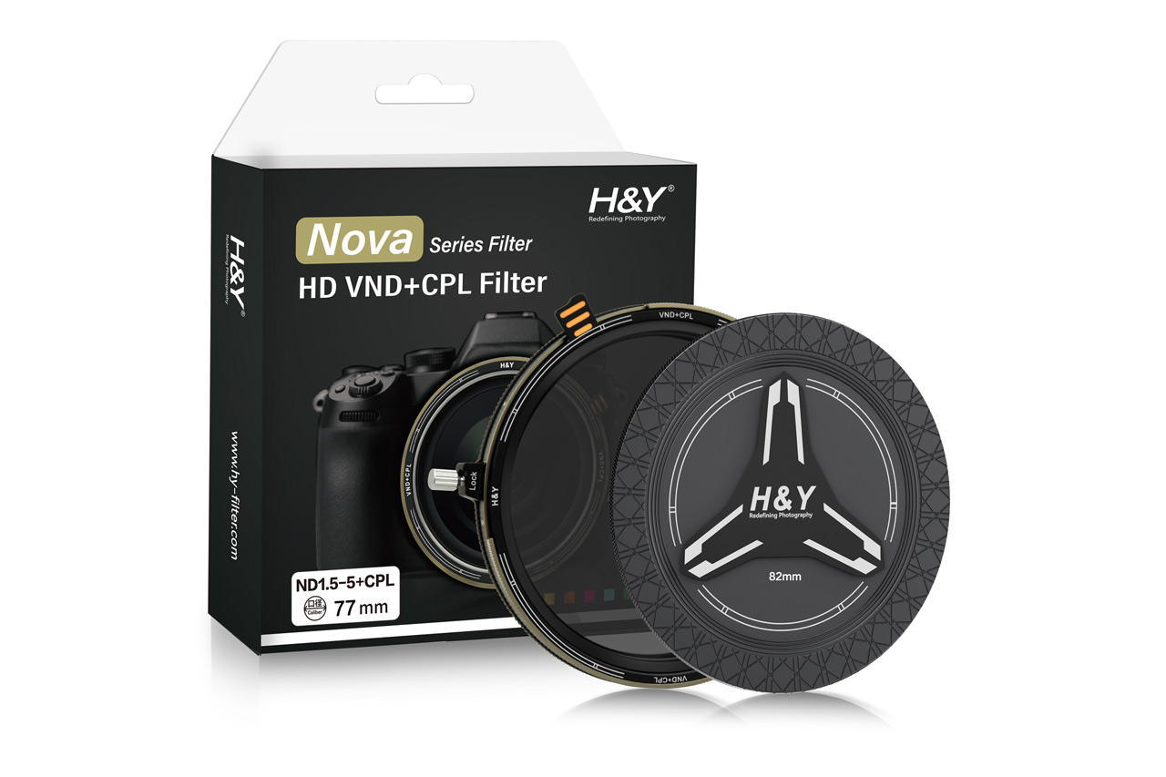 H&Y Nova Series Variable ND Filters – 5 New Sizes Added