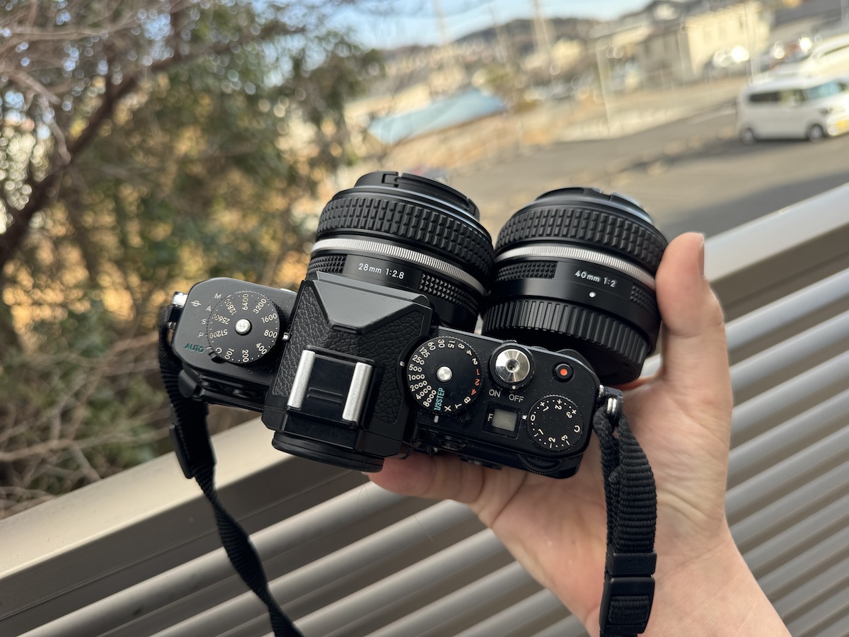 Nikkor Z 28mm f/2.8 SE side by side