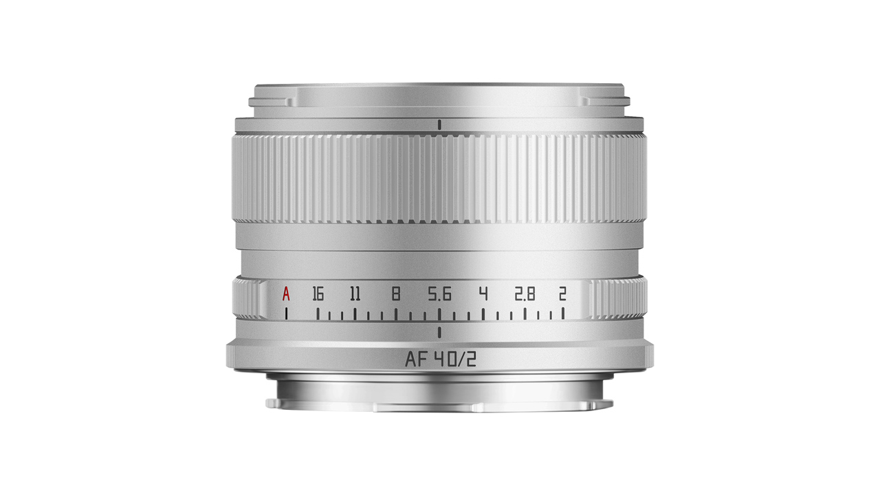 TTArtisan AF 40mm f/2 Silver Version Unveiled