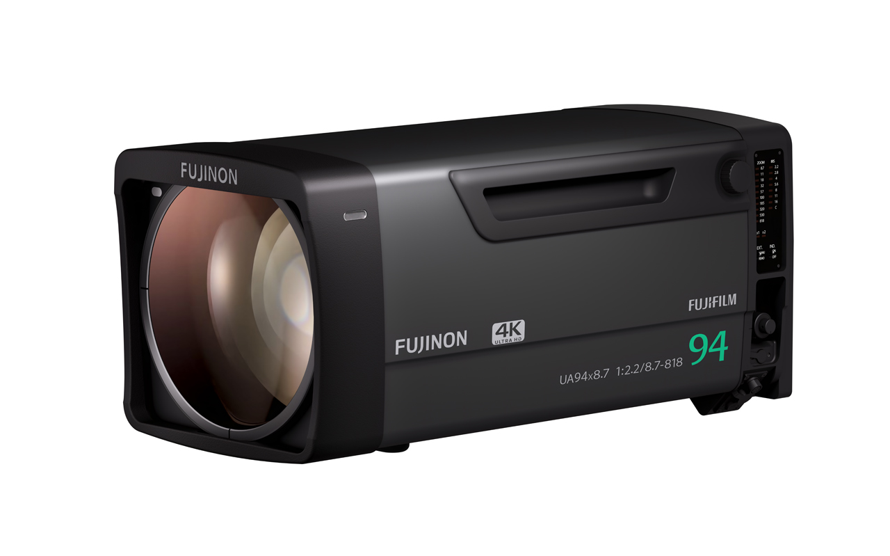 FUJINON UA94x8.7 BESM Broadcasting Lens Development Announced