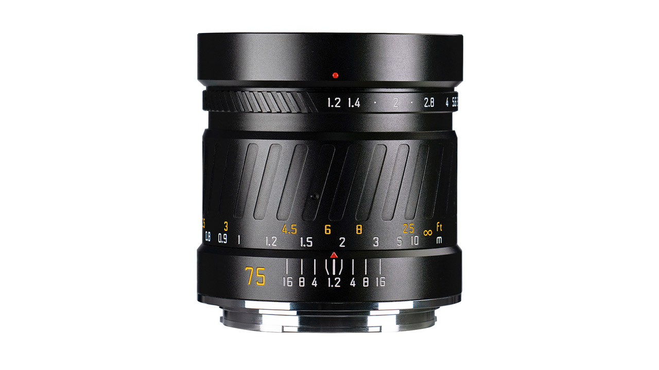 SG-image 75mm F1.2 Large Format Lens Released