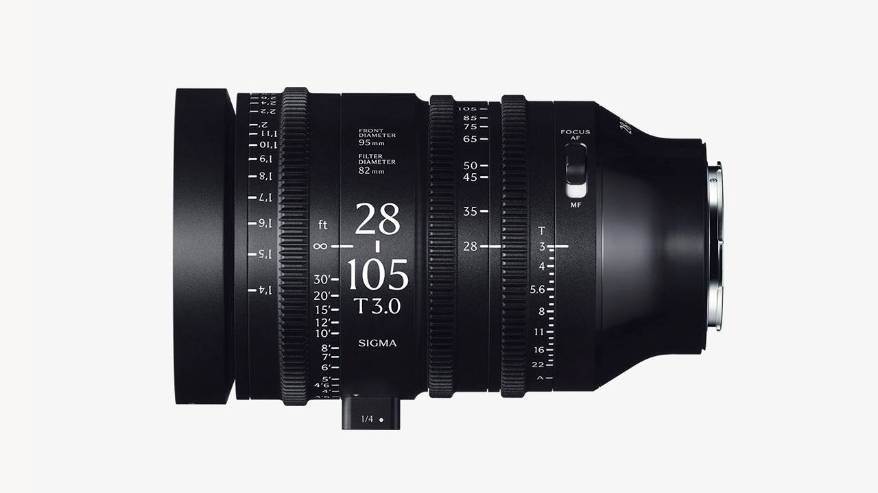 Sigma AF Cine 28-105mm T3 FF Autofocus Cine Lens Unveiled