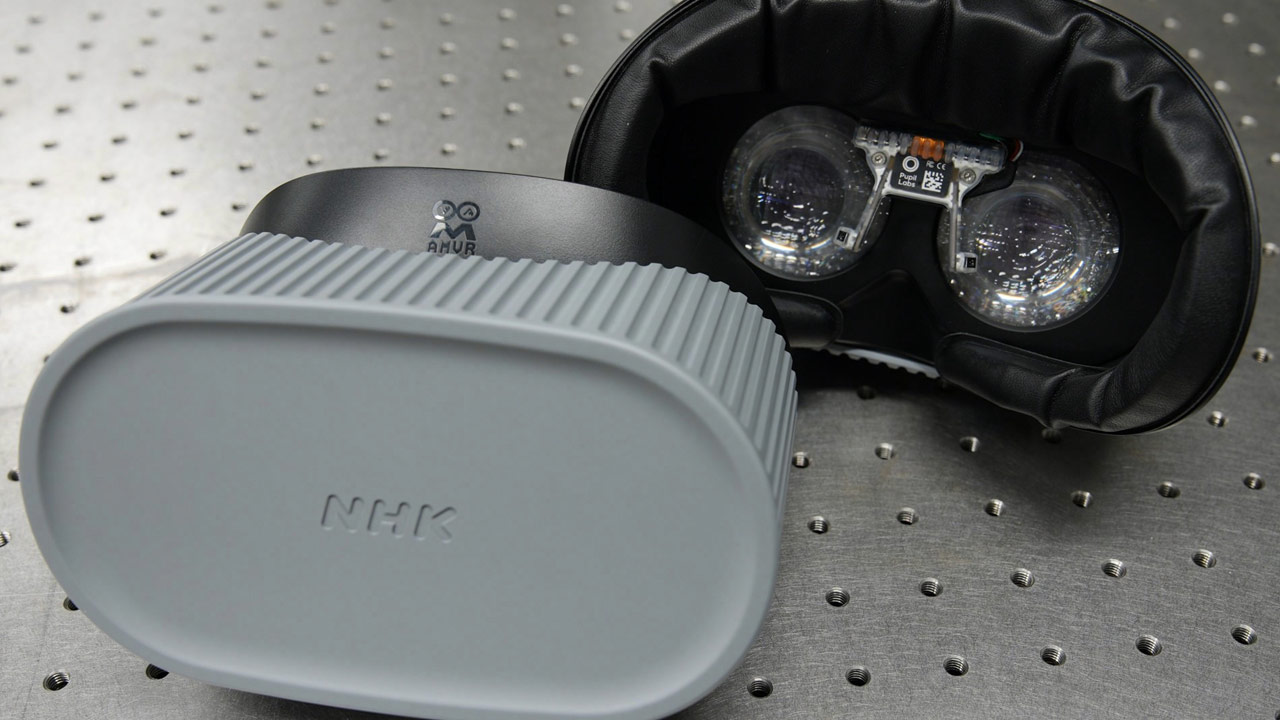 NHK Develops New Head Mounted VR Display