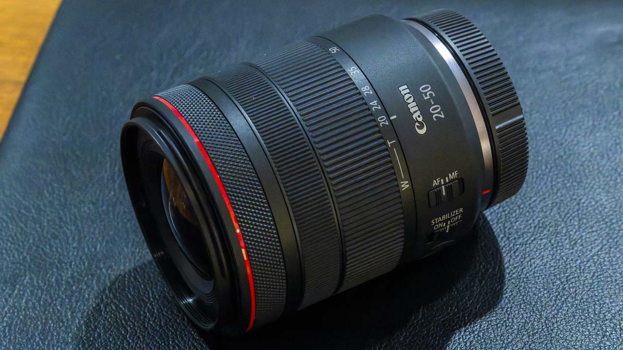 Canon announces the RF20-50mm F4 L IS USM PZ