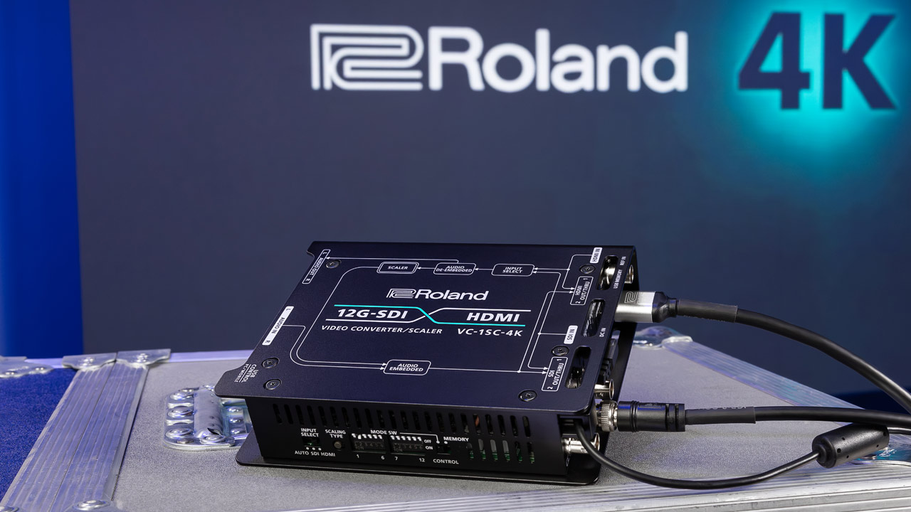 Roland VC-1SC-4K, a 4K/60p compatible video converter unveiled