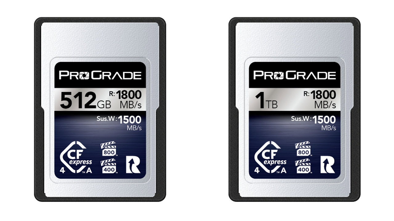 ProGrade Digital Dual VPG 400/800 CFexpress 4.0 Type A Card Released