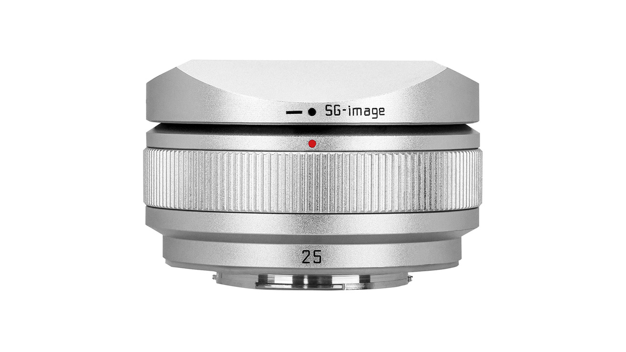 SG-image adds a silver color to its “SG-image AF 25mm F1.8 Micro Four Thirds” lens lineup
